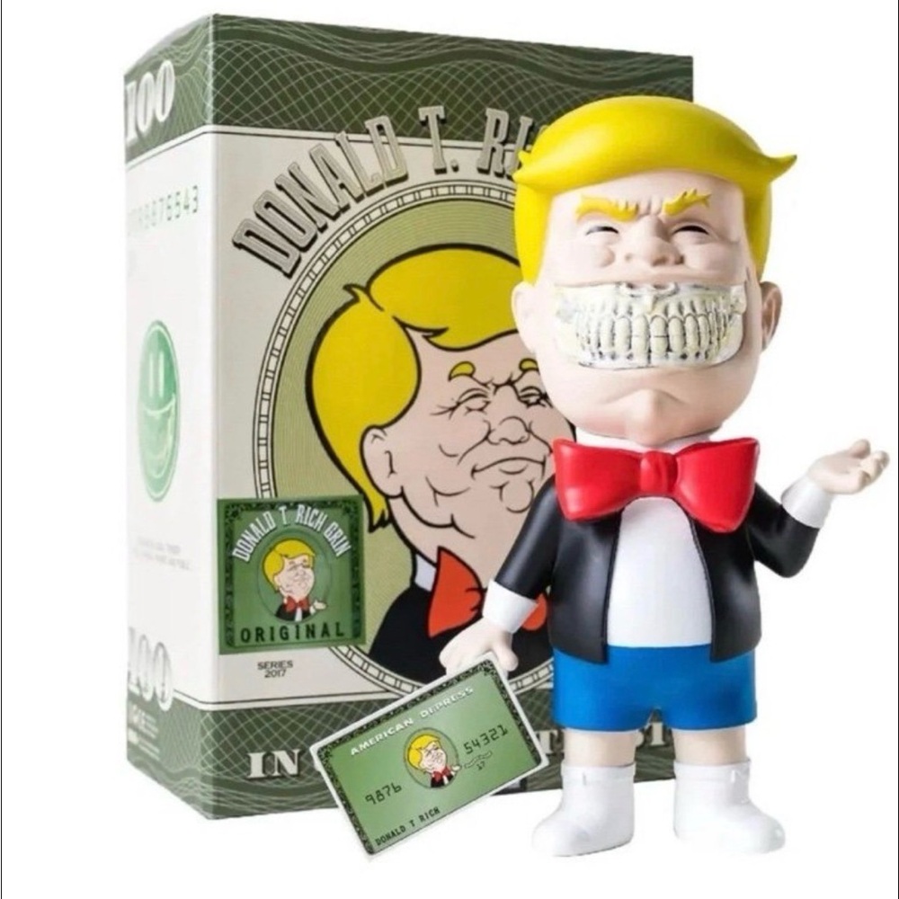 Ron English Popaganda Donald T. Rich Grin